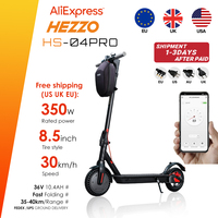 HEZZO HS-04P 8.5in Electric bike Scooter 36V10Ah Battery 350w Motor foldable electric Scooter electric Bicycle 30km/h for adults