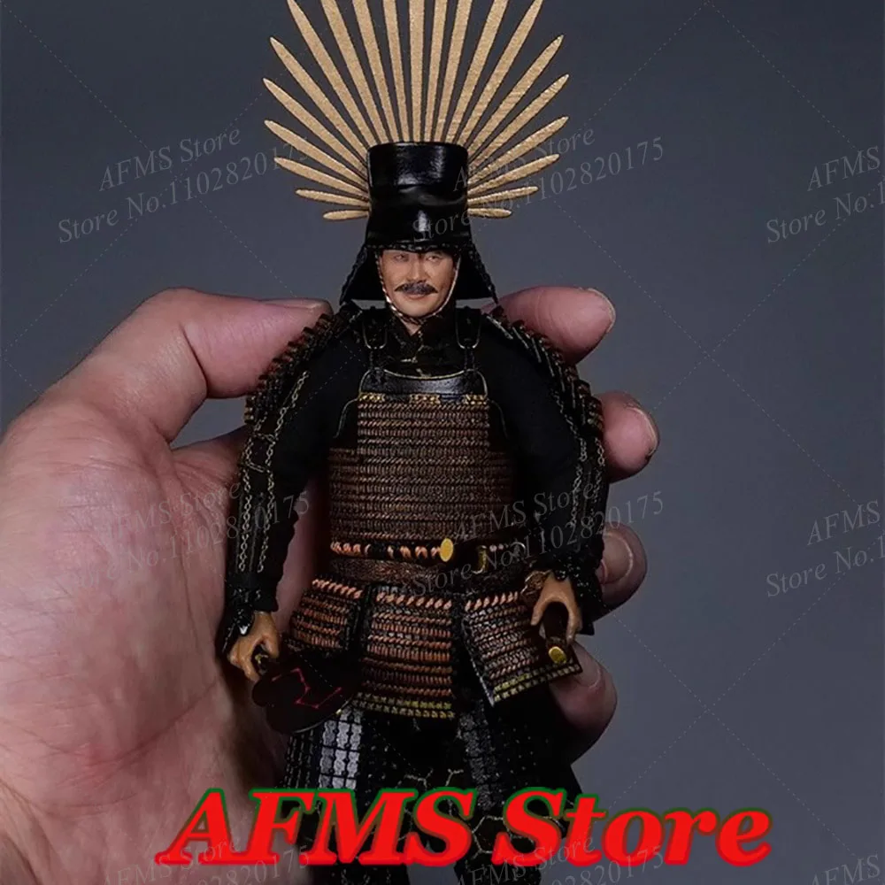 YEP STUDIO NO.0009 figura coleccionable a escala 1/12 Toyotomi Hideyoshi estrategia militar japonesa figura de acción de soldado de hombres de 6 pulgadas