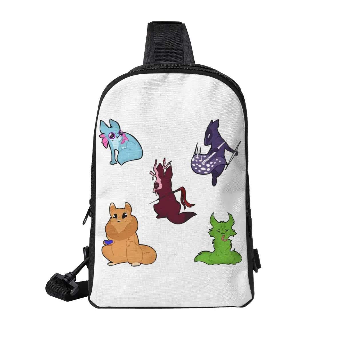 

Rain World Downpour Chest Bag Men Sling Crossbody Backpack Chest Bag Travel Hiking Daypack Shoulder Bag