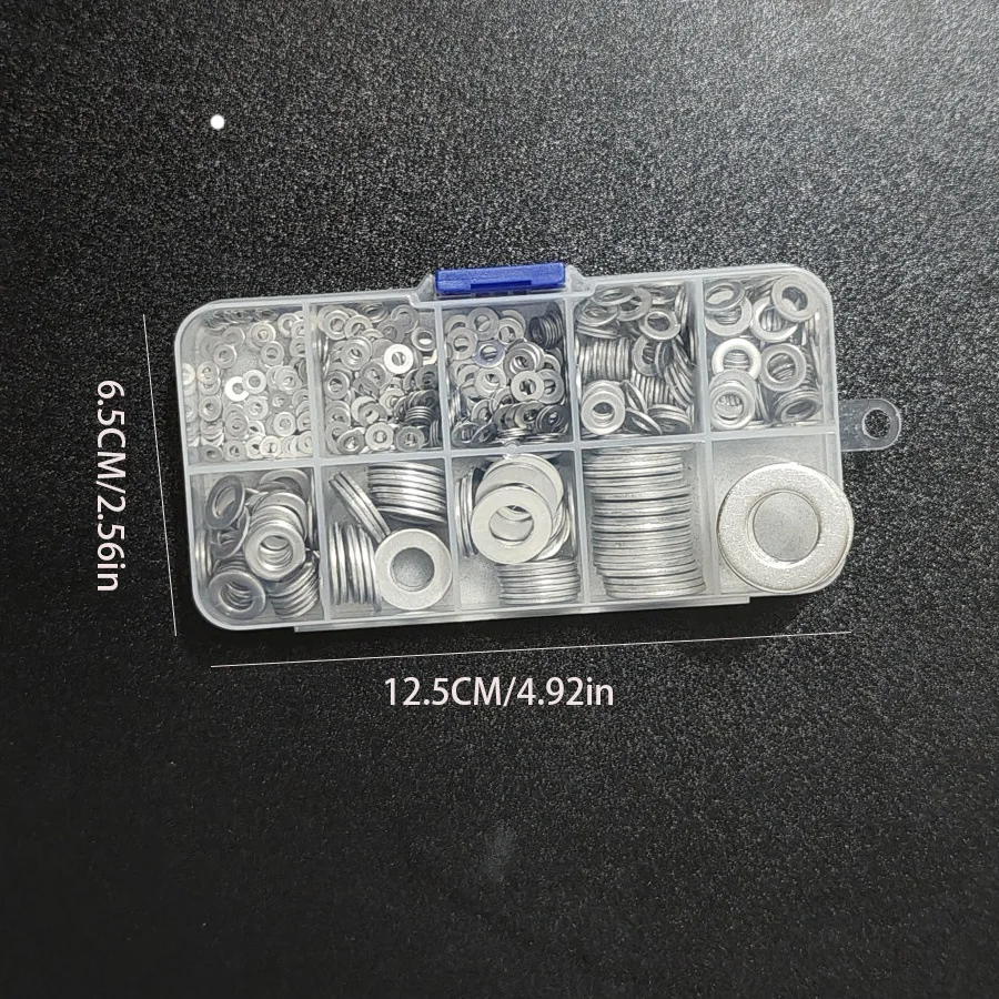 80-360pcs 304 stainless steel flat washer cross-border box gasket M2-M122026