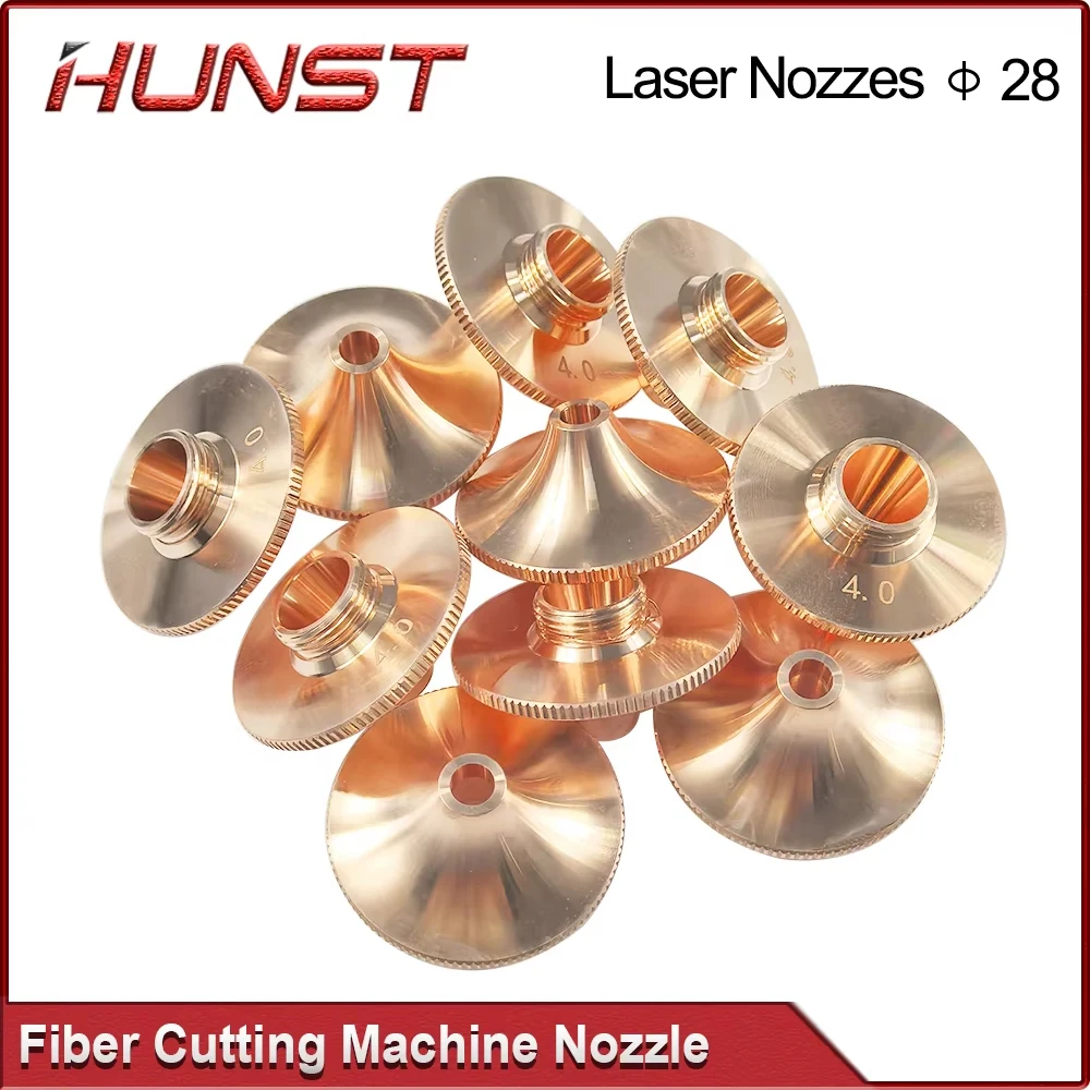 HUNST 10 pieces Raytools laser nozzle single and double layer diameter 28mm diameter 0.8-4.0 suitable fiber cutting head