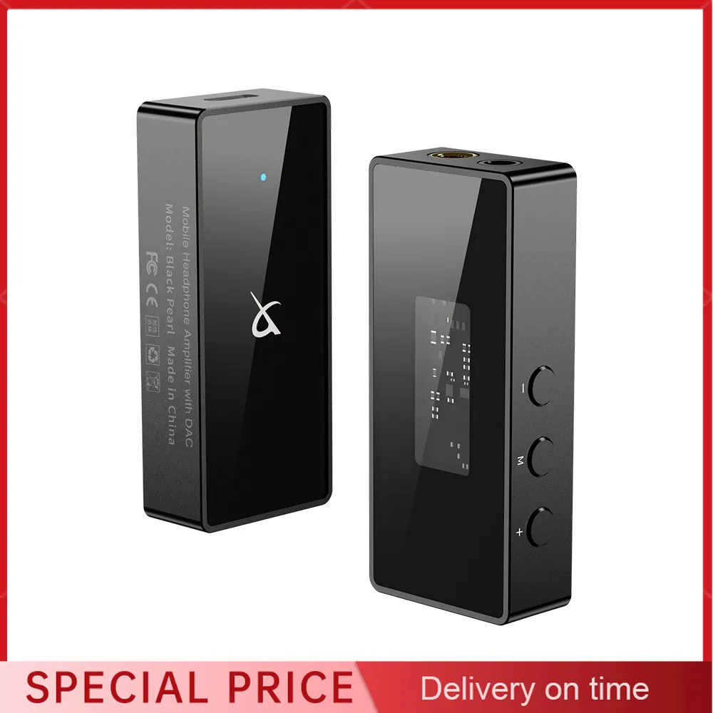 TRN Black Pearl Портативный Hi-Fi цифровой аудиодекодер 3,5 + 4,4 выхода двойной CS43131 PCM 384 кГц 32 бит DSD256 ЦАП усилитель для наушников