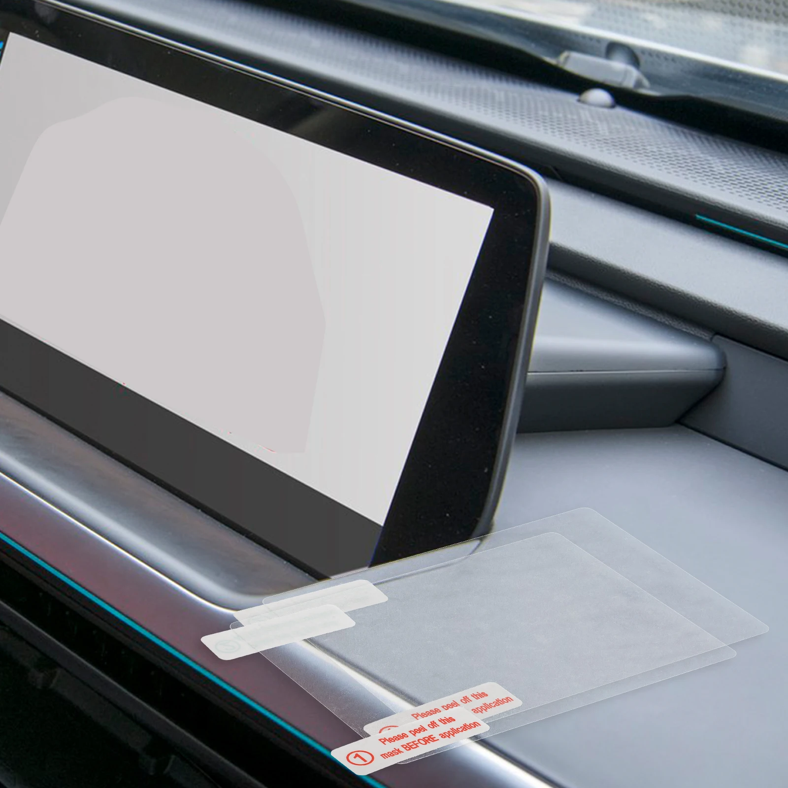 

10pcs Electrostatic Sticker For Dash Cam Car Windshield Transparent Adhesive High Temp Resistant Durable Removable
