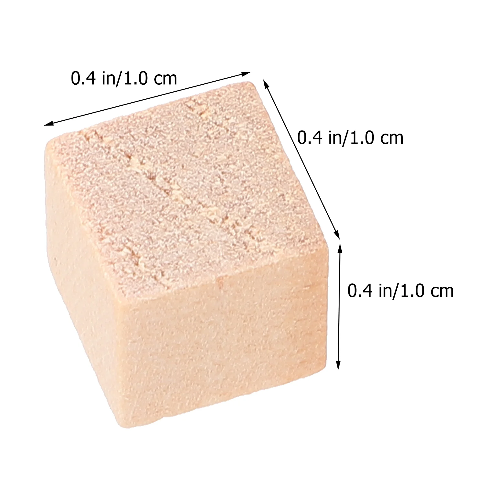 Décennie s de construction en bois massif enrichi pour enfants, volume carré, mini jouets faits à la main, jouets pour enfants, bricolage, 100 pièces, 100 pièces