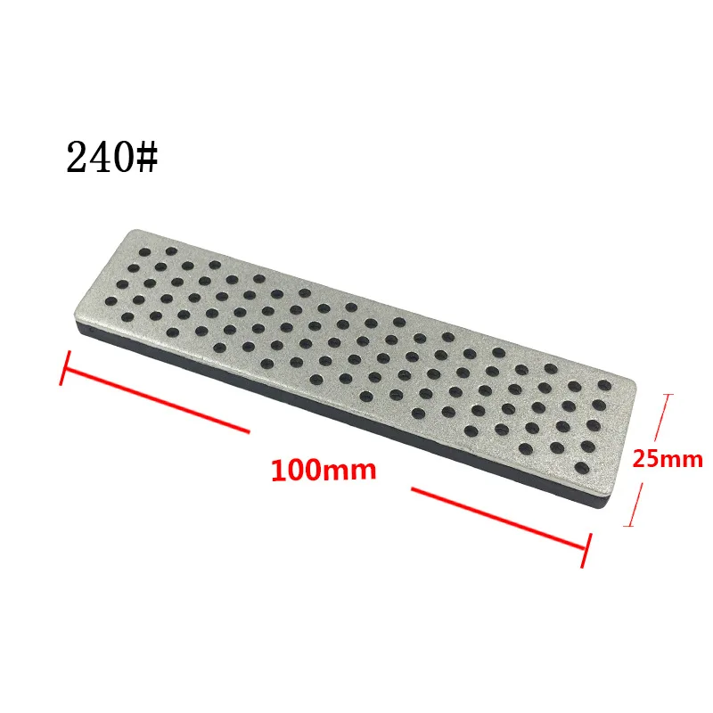 ALLSOME 100x25x2mm Diamond Sharpening Stones For Ice Snowboard Ski Edges Skiing Sharpeners Grit 240 360 500 1000 Abrasive Tool