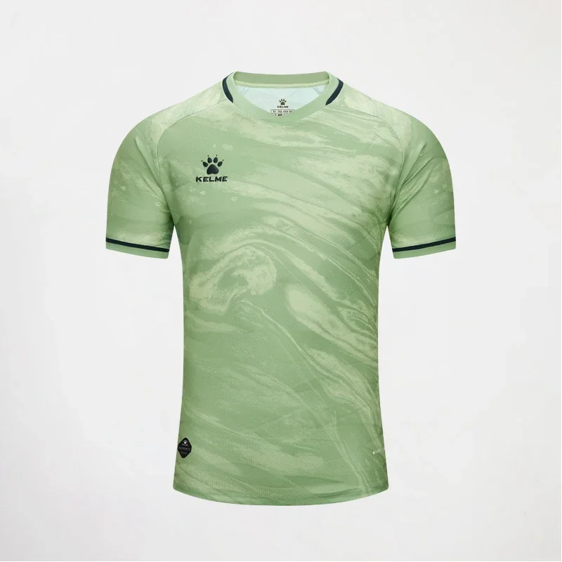 

Official Flagship Store Jersey Set KELME Football Jersey Tops Training Short-sleeved Adult Game Team Uniforms