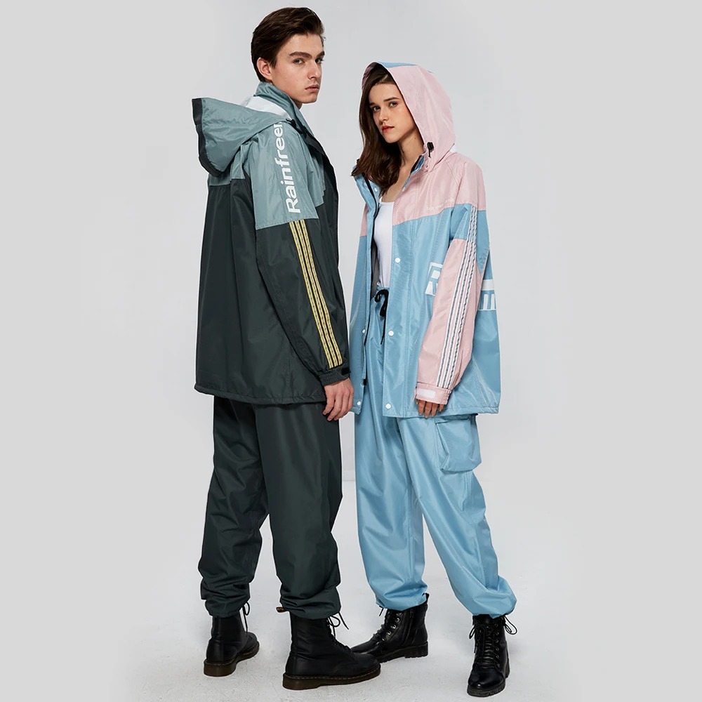 

Lightweight rain gear Breathable rain suit Cycling waterproofs Trekking rainwear Outdoor fashion raincoat Waterproof windbreaker