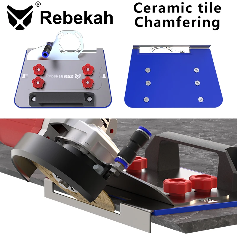 Angle Grinder Stand for Tile 45° Chamfer Cutting,Special Cutting Bracket. Angle Grinding Fixed Holder.Angle Grinder Tile Chamfer