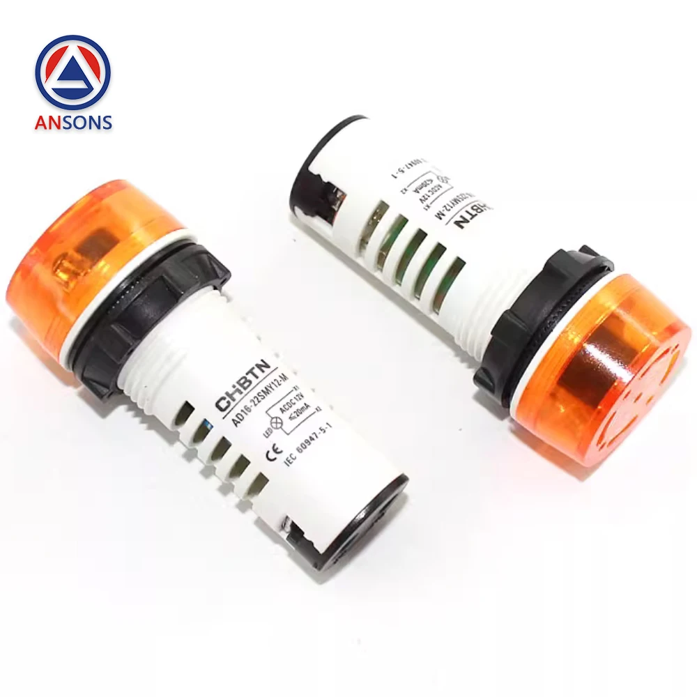 YX202B062GS01 AD16-22SMY12-M Mits*b*shi Elevator Alarm Buzzer Acousto-Optic Flashing Indicator Light Ansons Elevator Spare Parts