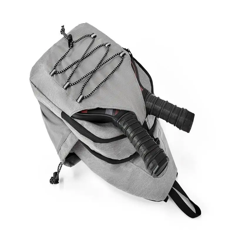 مضرب تخزين التنس المحمولة أضعاف حقيبة ماكياج الموضة السفر مقاومة للاهتراء سعة كبيرة متعددة الوظائف حقيبة يد مقاومة للماء #5