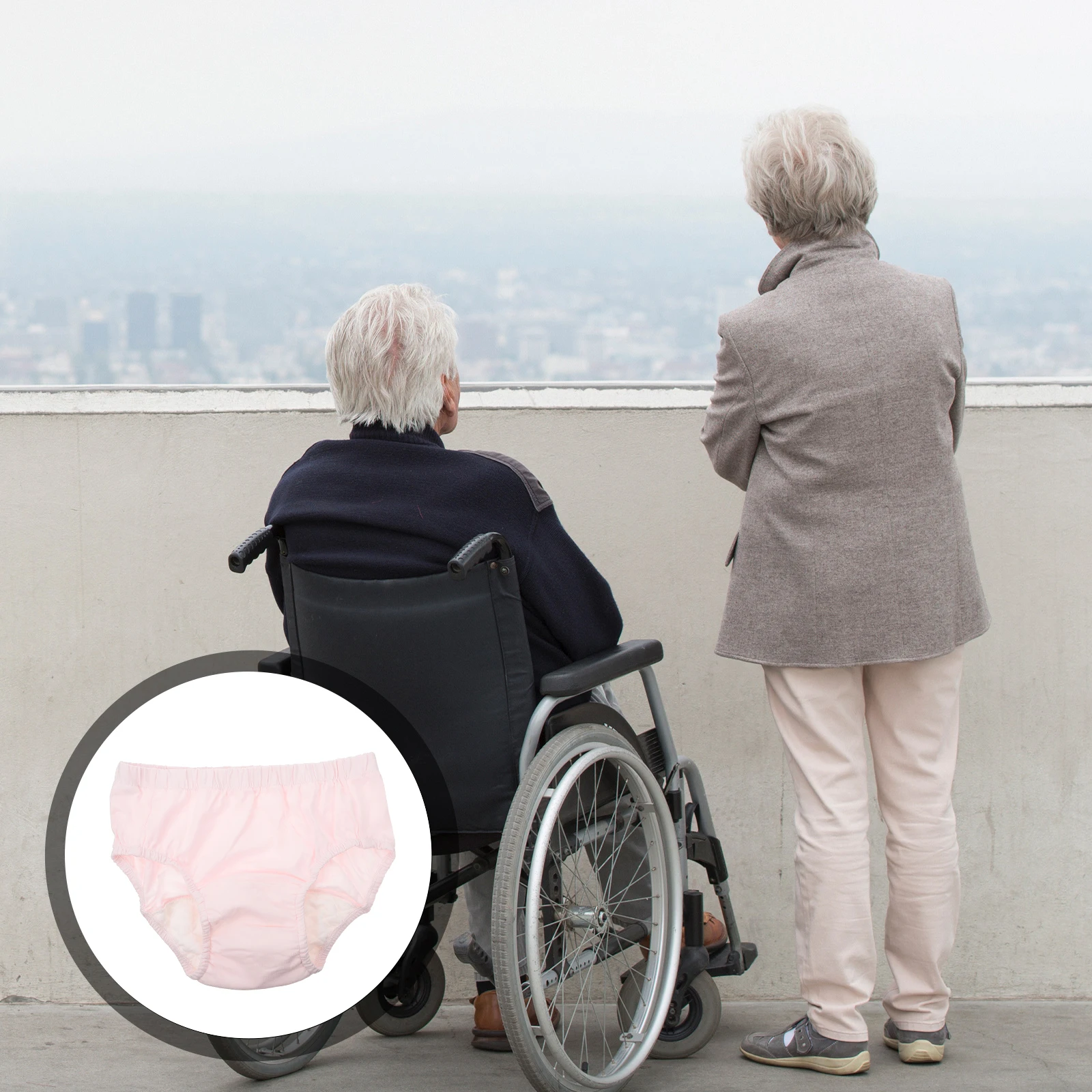 

1Pcs Reusable Washable Elderly Waterproof Breathable Urinary Diaper Adult Care Adult Incontinence Diaper