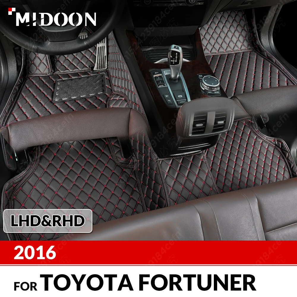 

Автомобильные коврики для Toyota Fortuner 2016, автомобильные накладки на ножки