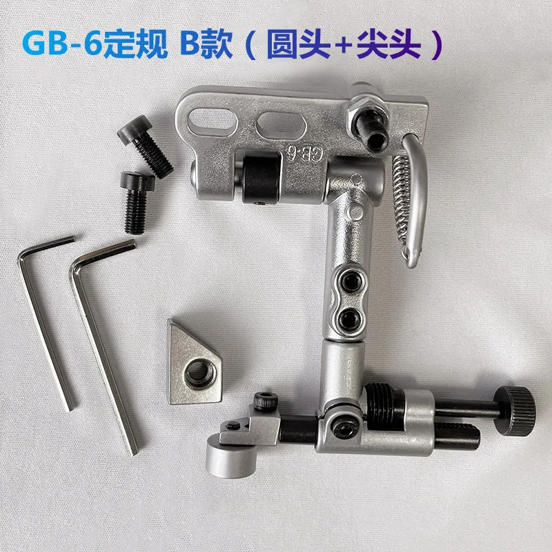 

Промышленные швейные машины GB-6: Фиксированная высокая колонковая машина 8365 с боковым позиционированием иглы, аксессуары и запчасти для обувного производства