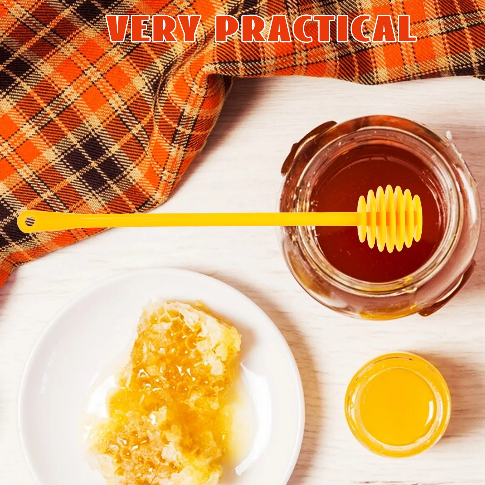 6Pcs Honey Dipper S…