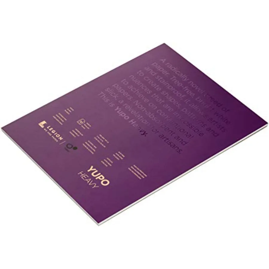 

Yupo L21-YUP389WH1114 Heavy White Synthetic Paper Pads 11" x 14"