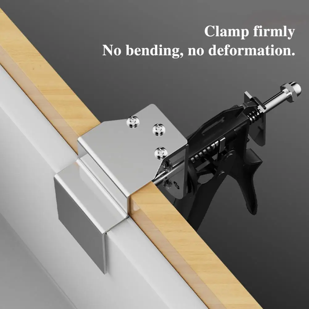 Drawer Retaining Clip Drawer Front Mounting Clamp Universal Drawer Front Installation Clamp Furniture Fixing Clip for Easy