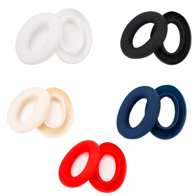 

1Pair Silicone Ear Pads For WH-1000XM3/1000XM4 Headphones Elastic Foam Earpads Ear Pads Sponge Cushion Dropship