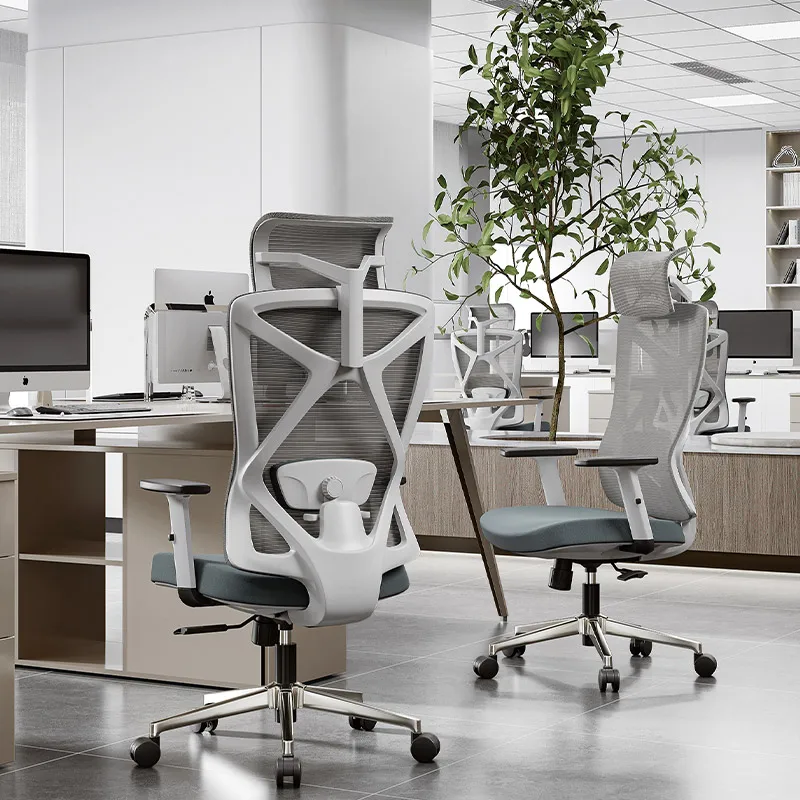 

Офисное кресло с высокой спинкой, эргономичное кресло с регулируемой высотой