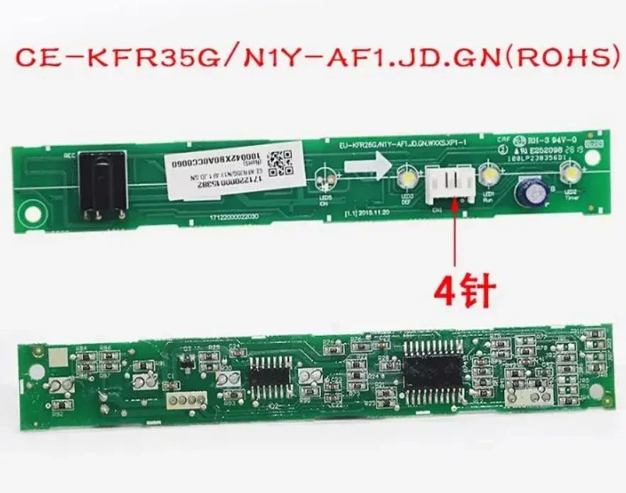 For New  CE-KFR35G/N1Y-AF1 17122000022030 Midea display panel receiver EU-KFR26G N1Y-Af1.Jd.GN 17222000011249