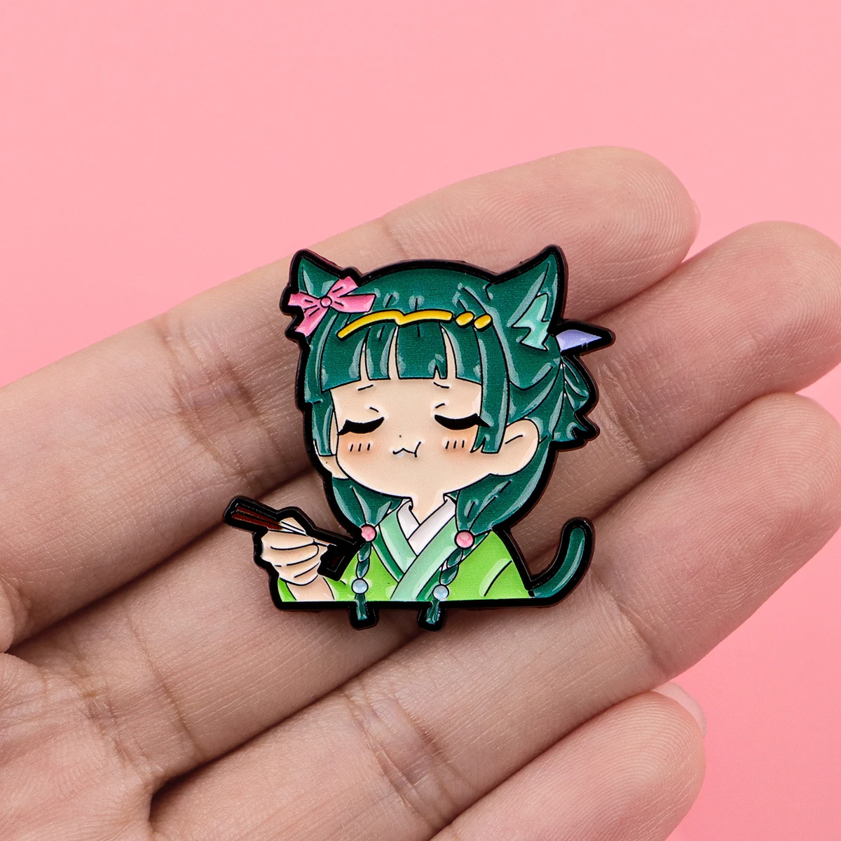 Cute Boy Girl Enamel Pins Anime Character Badge on Backpacks Manga Brooches For Jackets Clothing Bag Decoration Collection Gifts view 2