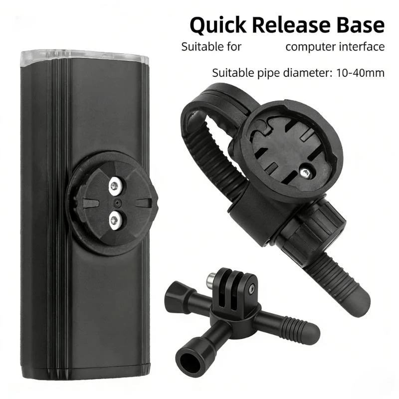 E15A Rechargeable LED Bicycles Front Light Bicycles Head Light Waterproof Flashlight