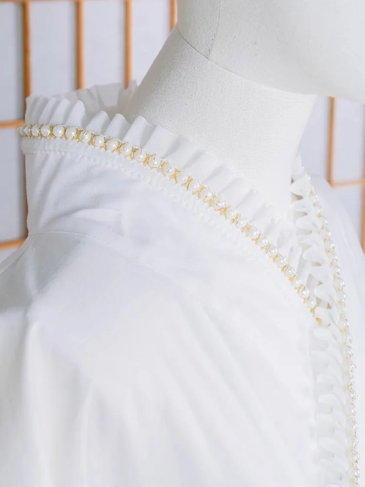 

Хлопок с кружевной отделкой под кимоно Juban, белая женская официальная нижняя одежда юката со съемной вставкой воротника