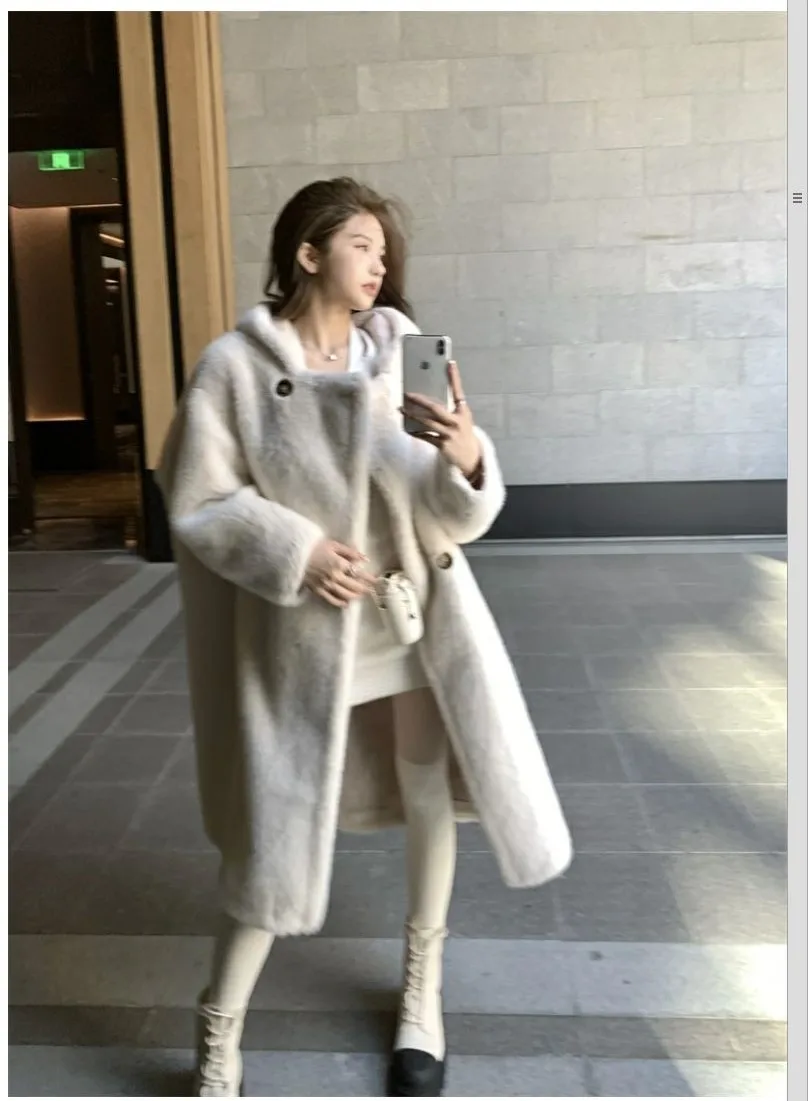 

Faux Fur Green Coats Womens Biker Style Flare Christmas Elderly Sheepskin Front High Waisted Nature Multi Tone Feature Puff Slim