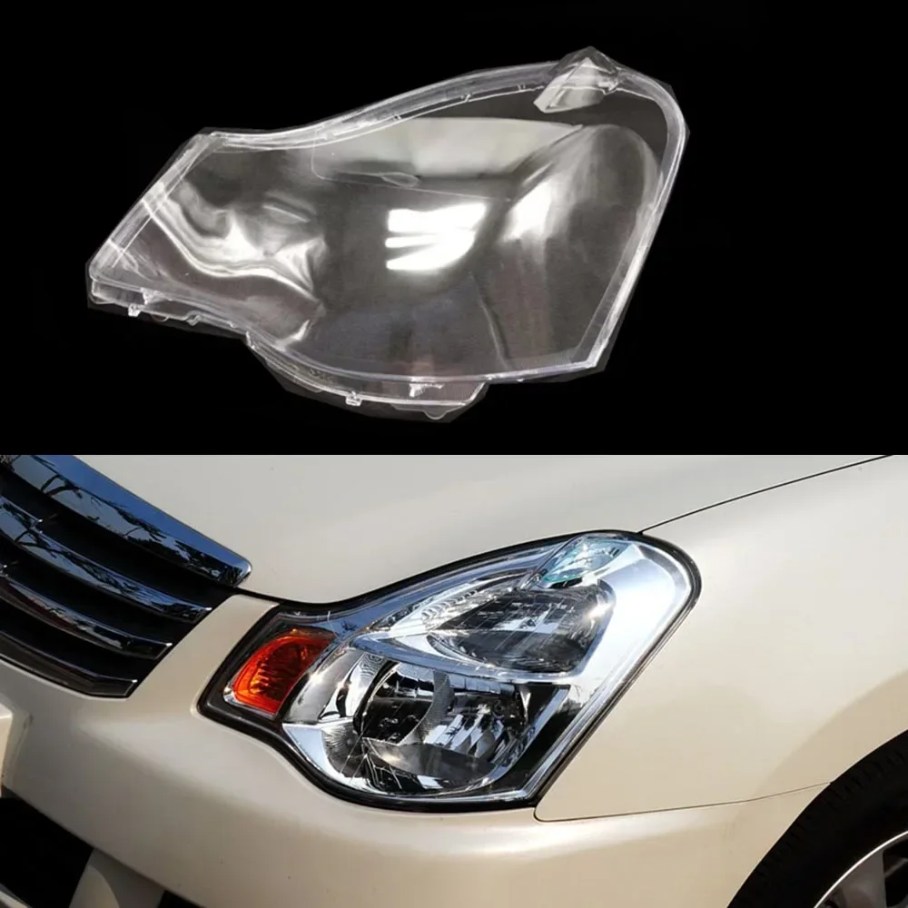 

For Nissan Sylphy Front Car Headlamp Caps Auto Light Case Transparent Lampshade Lamp Shell Headlight Lens Glass Cover 2006- 2011