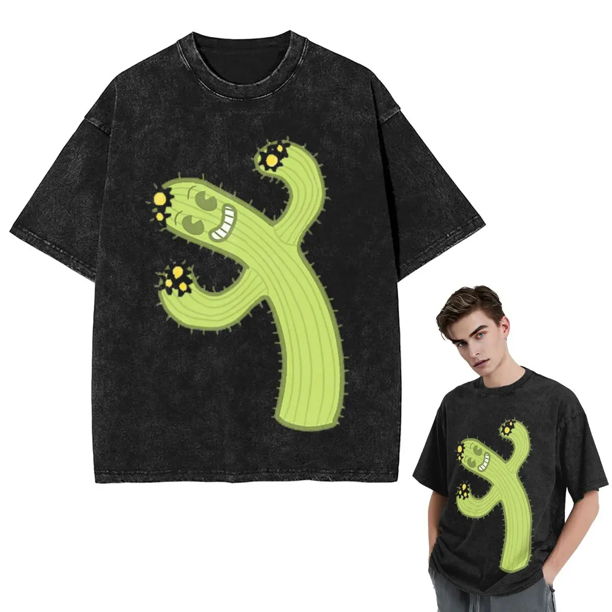 

Уличная одежда, футболки, милая футболка с рисунком кактуса, футболка в стиле хип-хоп с короткими рукавами, топы, футболки для мужчин и женщин