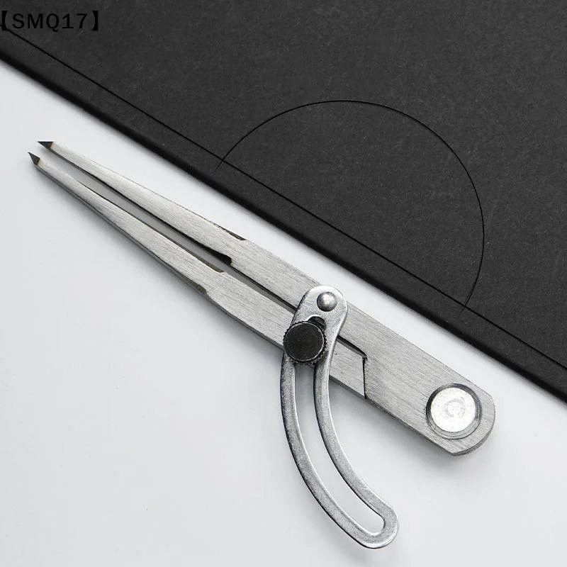 100MM-300MM Circular Marking Tool Stainless Steel Wing Divider Adjustable Lock For Leathercraft Woodworking Metalworking【SMQ】