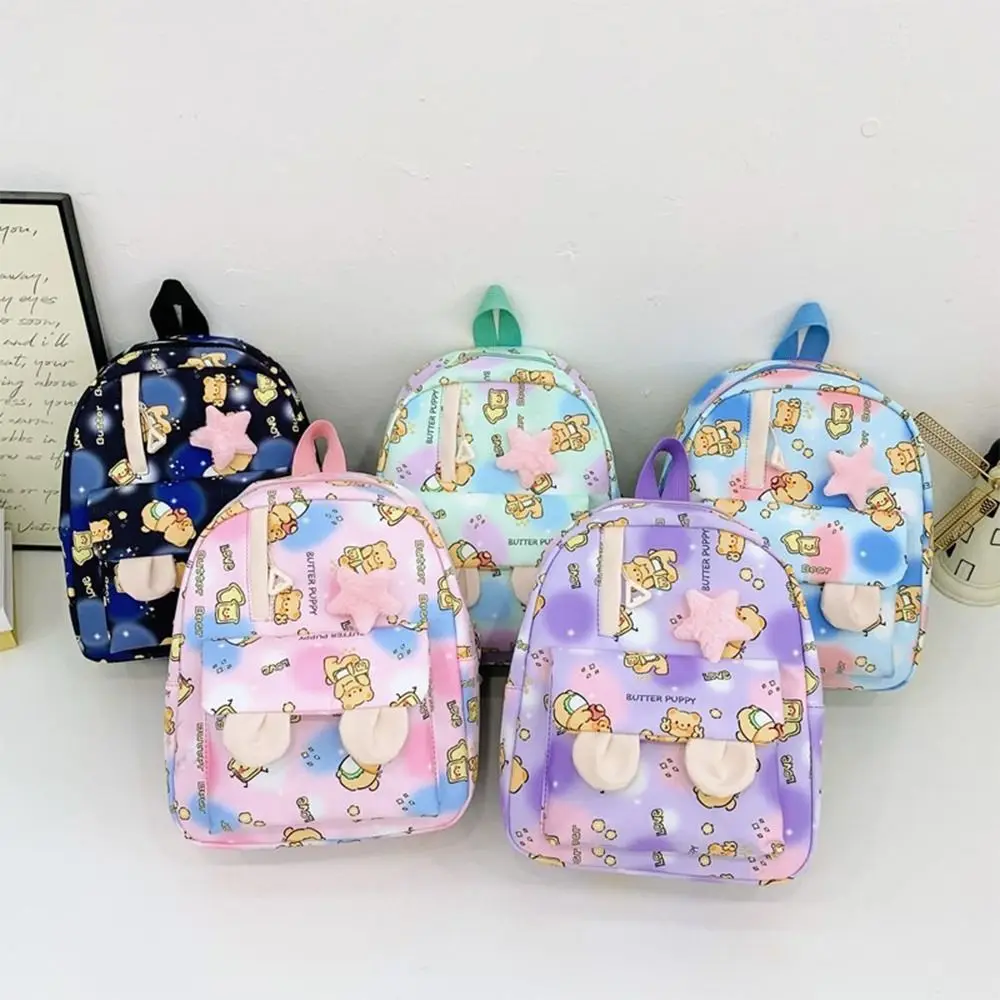 Neue Nylon Schultaschen Bär Große Kapazität Rucksack Kinder Rucksack Kinder