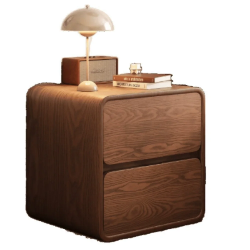 

Modern Solid Wood Storage Cabinet New Design Bedside Bedside Table Apartment Bedroom Bedside Table