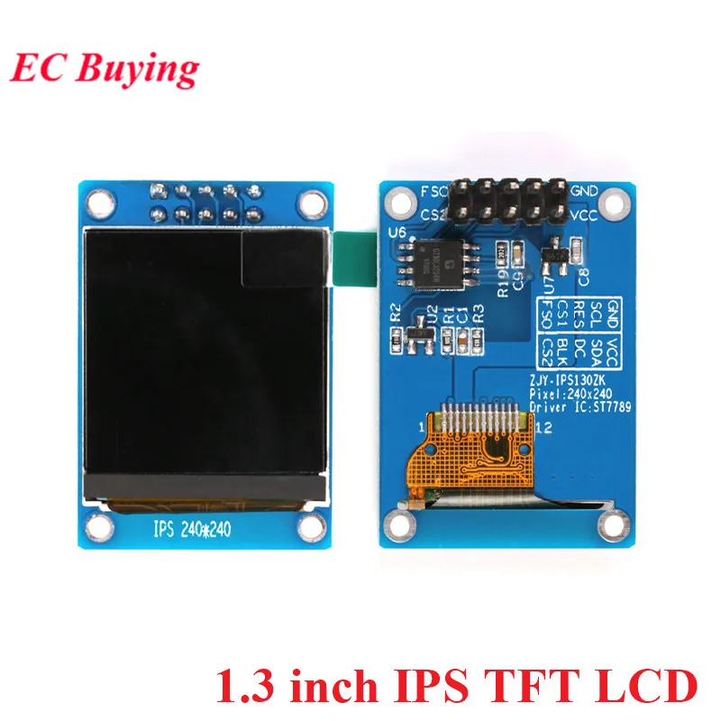 1.3 inch IPS TFT LCD 1.3