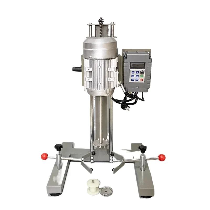 Homogenizer digital display three-phase asynchronous sand mill high-speed mixing frequency conversion