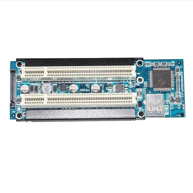 Riser Card PCI-E Express X1 to Dual PCI Riser Extend Adapter Connector Card Add Expansion Card For PC Computer Windows XP LINUX