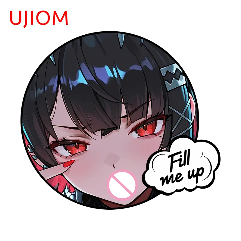 UJIOM Zenless Zone Zero Ellen Joe Wall Sticker Personality Girl Backside Waterproof Vinyl Decal Fridge Toolbox Accessories
