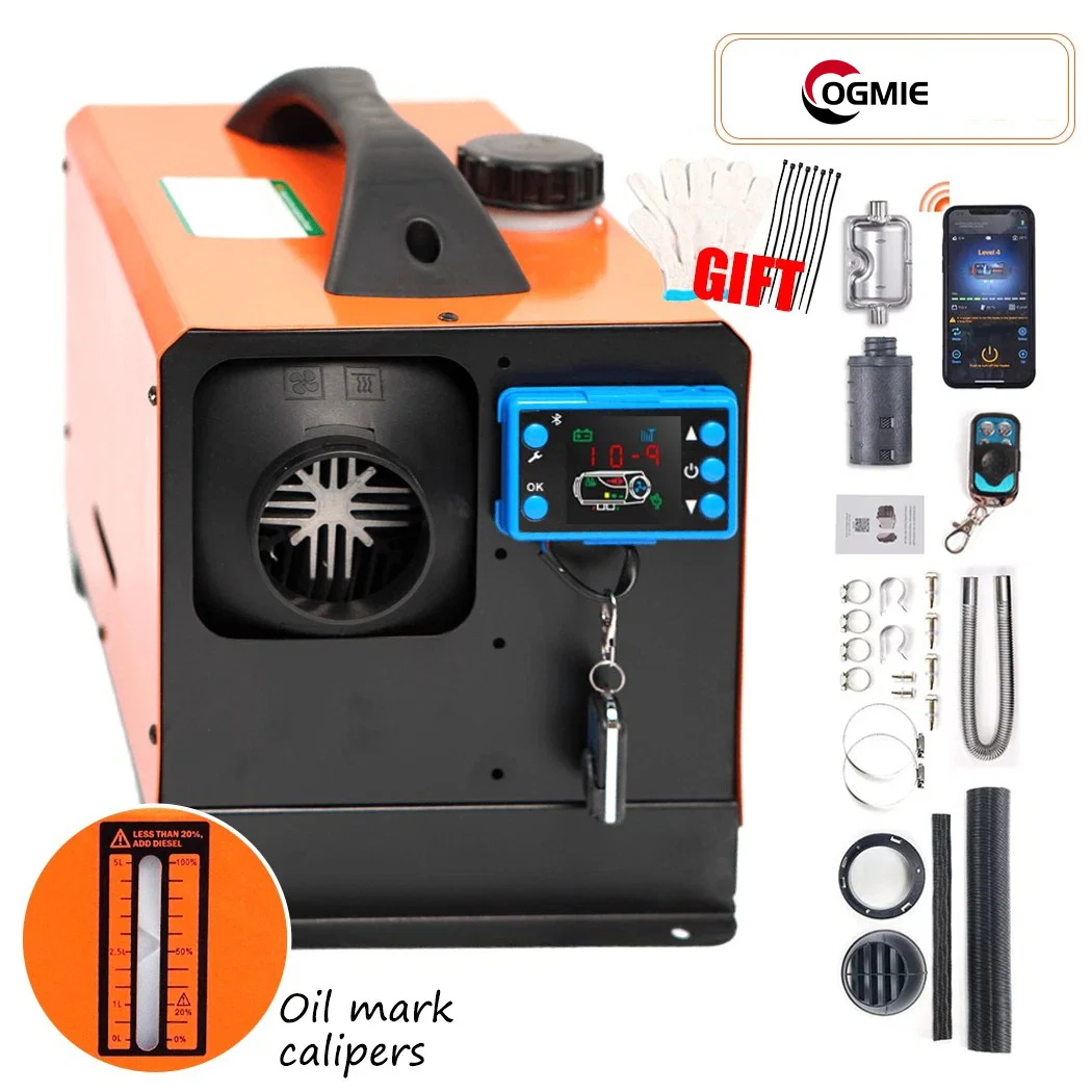 OGMIE Webasto New 12V/24V/220V/110V Diesel Air Parking Heater 3-in-1 8kW Universal Fit RVs Boats Home 2-Year