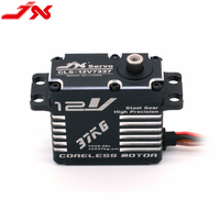 JX CLS-12V7337 37kg.cm@14V Large-Torque Full CNC Metal High Precision Steel Gear Digital Coreless Servo for RC Cars Helicopter