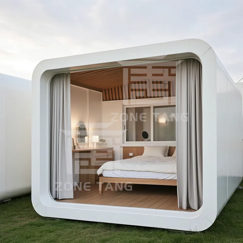 Apple Capsule House Factory Prefabrication Living Container House Modern Modular Home Container Home Prefabricated Houses Luxury