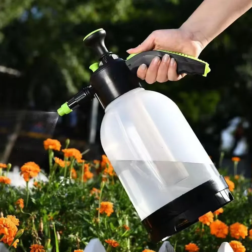 2L Handpumpen-Wassersprüher mit zwei Sprühmodi, pneumatischer Schaumkanone für Autowäsche, Schneesprühflasche, Fensterreinigung – Detail 8