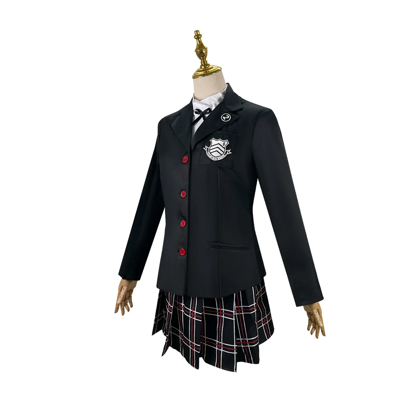 Persona 5 Fang Zexia & Yu Gong Lian cos Yu Gong Lian Campus Uniform Two Dimensional Animation Costume