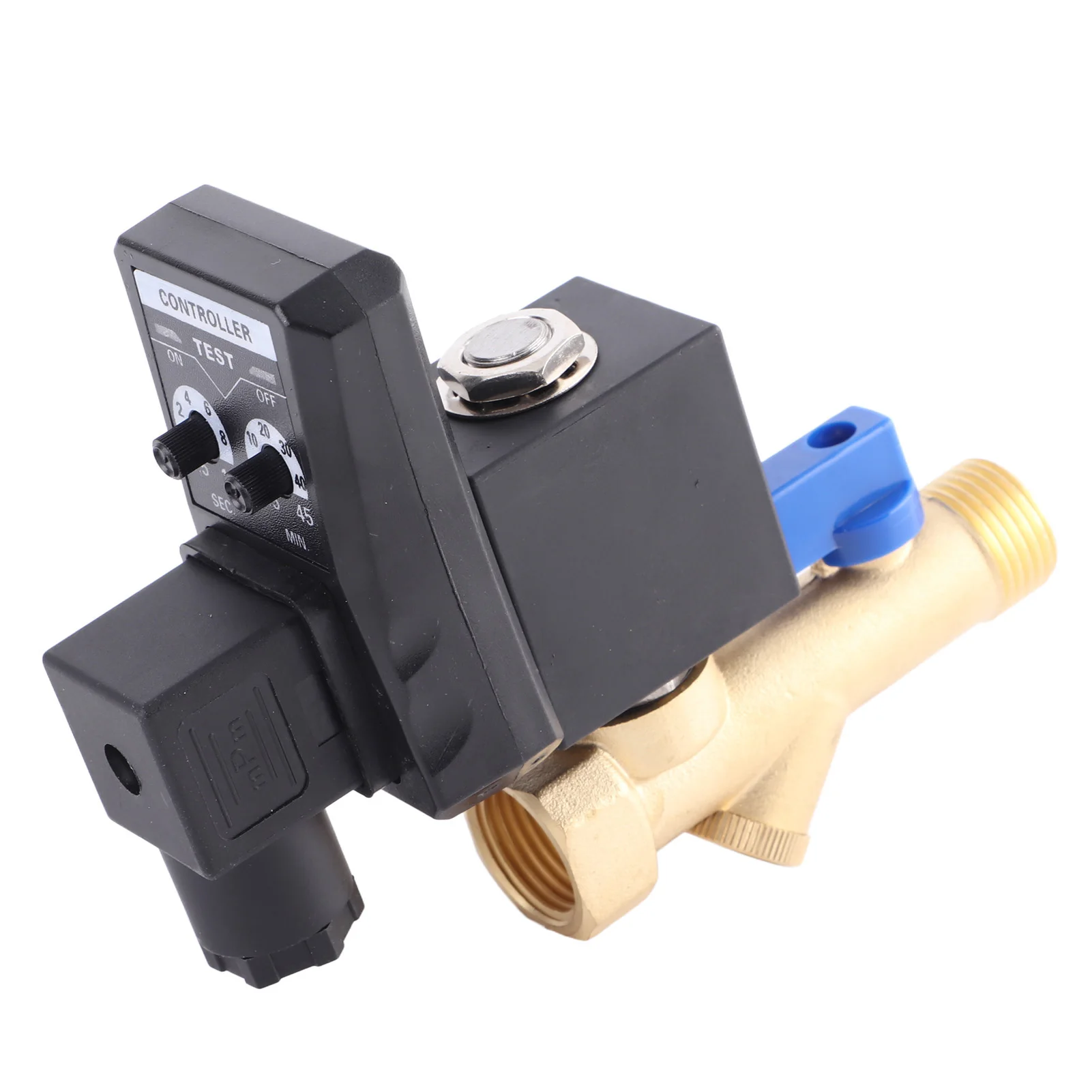 

Electronic Drain Valve Timer Drain Valve Stable One-Way -5℃~80℃ Direct-Acting for Condensate Management Air Compressor