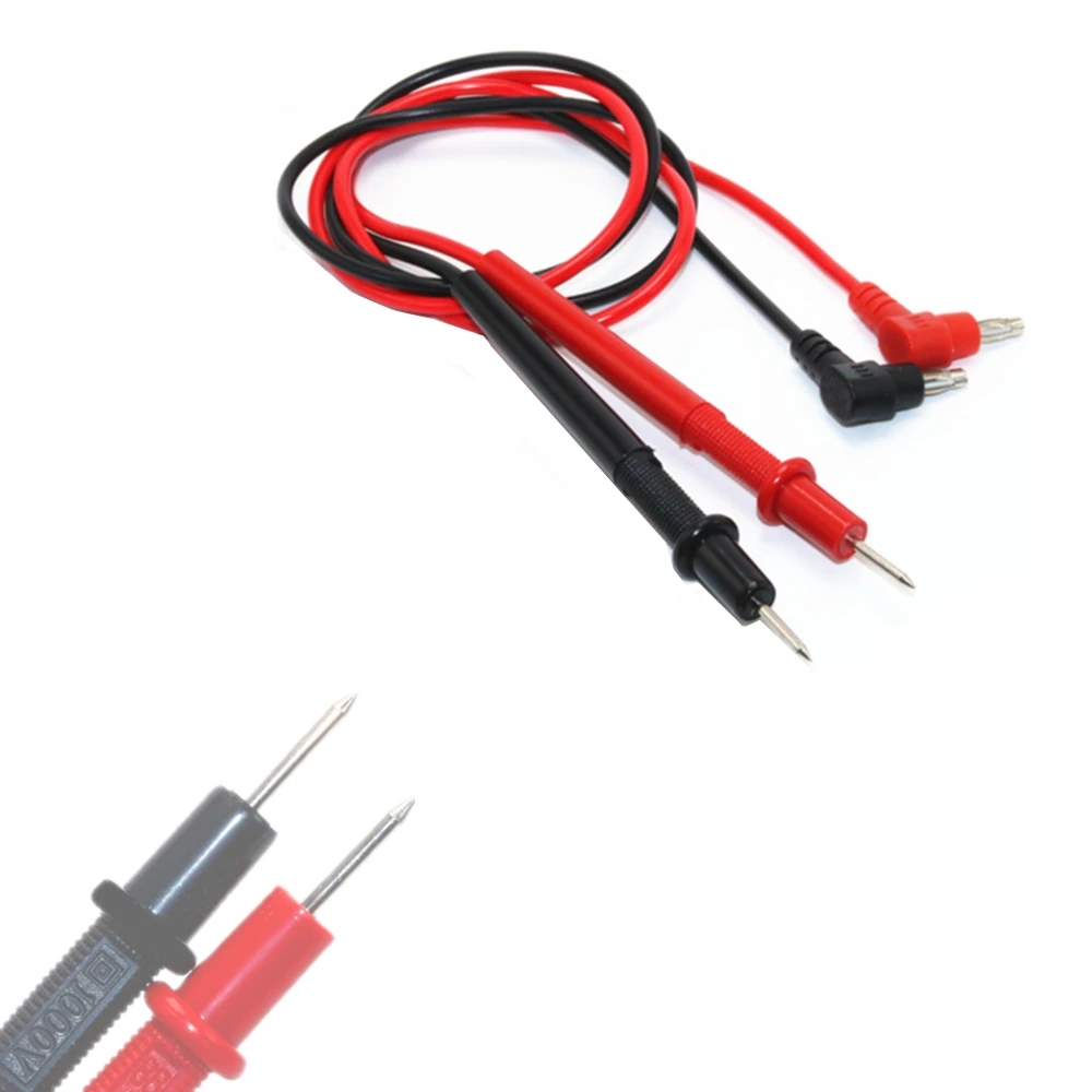 70cm Length 1 Pair Universal 1000v 10A Probe Multimeter Test Leads For Digital Multi Meter Tester Lead Probe Wire Pen Cable Tool