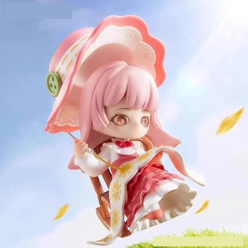 

Cute Blind Box Dolls Kawaii Pvc Figures Collectible Toys Desktop And Car Decorations Gifts For Fans Adults And Children