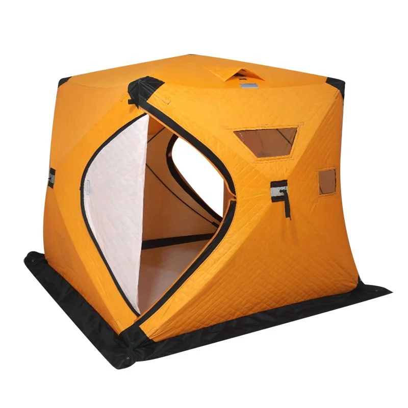 

Hot Sale Winter Insulated Ice Fishing Tent Portable Popup Thermal Ice Fishing Shelter