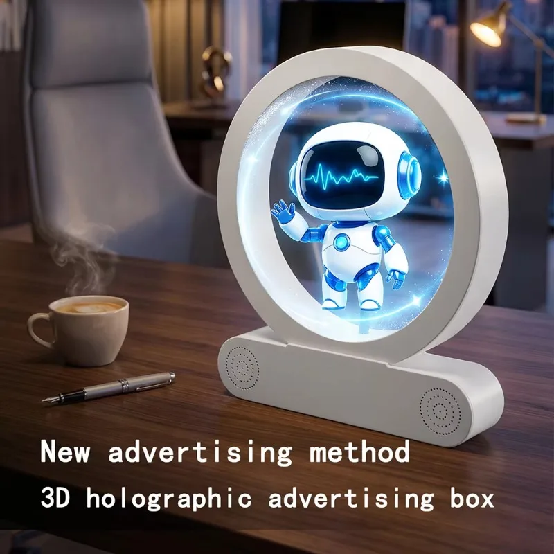 3D Hologram Fan for Digital Signage Advertising Display Box Commercial Equipment For Supermarket Bar Promotion