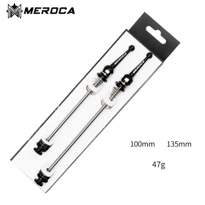 MEROCA Mountainbike Quick Release Stange 74/130mm 100/135mm Ultra Light Titanium Achse Iamok Fahrrad teile