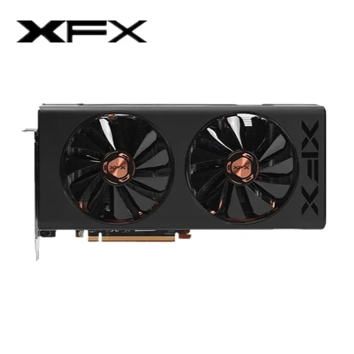 Imagen 1 del producto XFX RX 5500 XT 8GB tarjetas de pantalla de vídeo AMD Radeon RX5500 XT tarjetas gráficas GPU placa de ordenador de escritorio mapa de juegos Monitor de tarjeta de vídeo