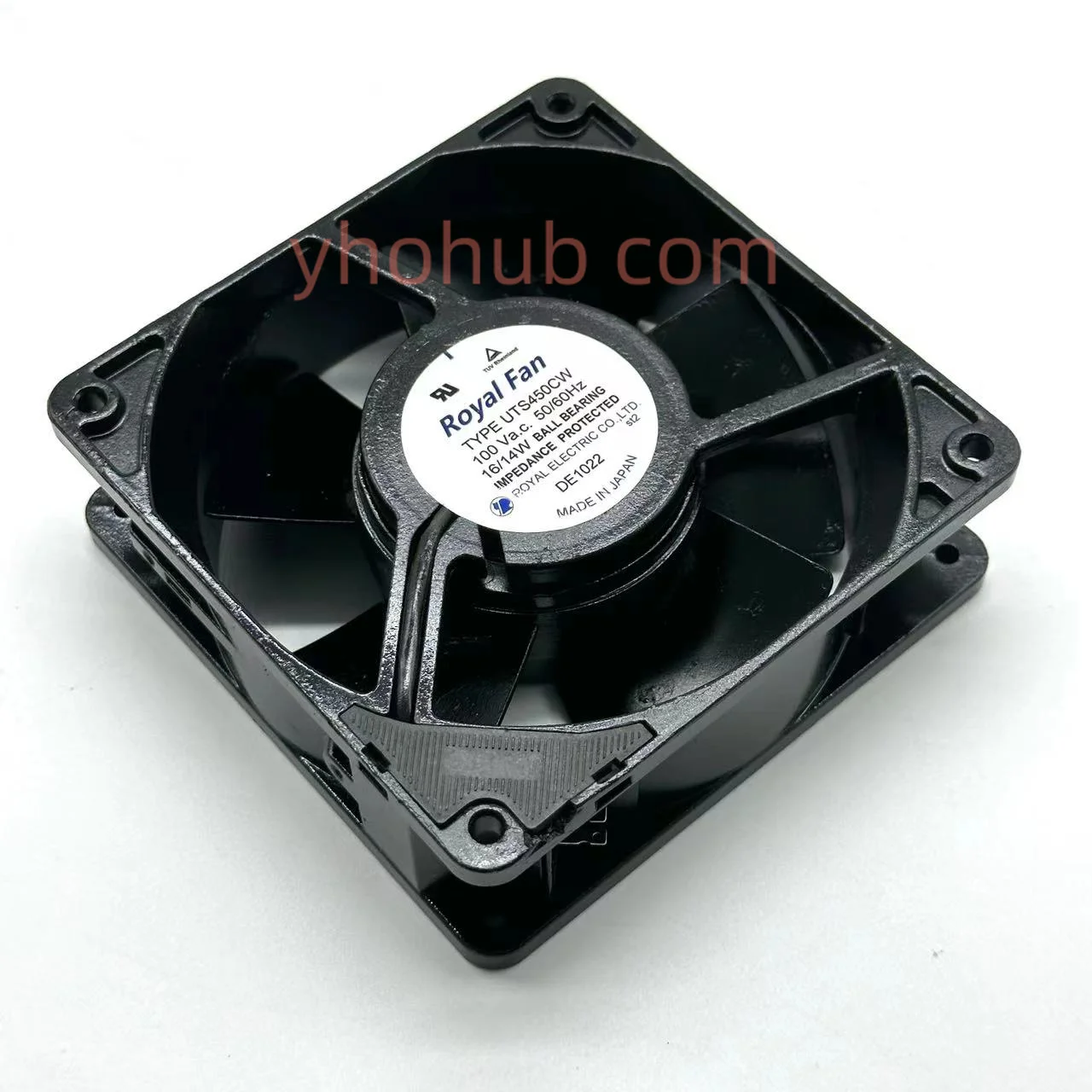 

Royal Fan UTS450CW AC 100V 16W 120x120x38mm Server Cooling Fan