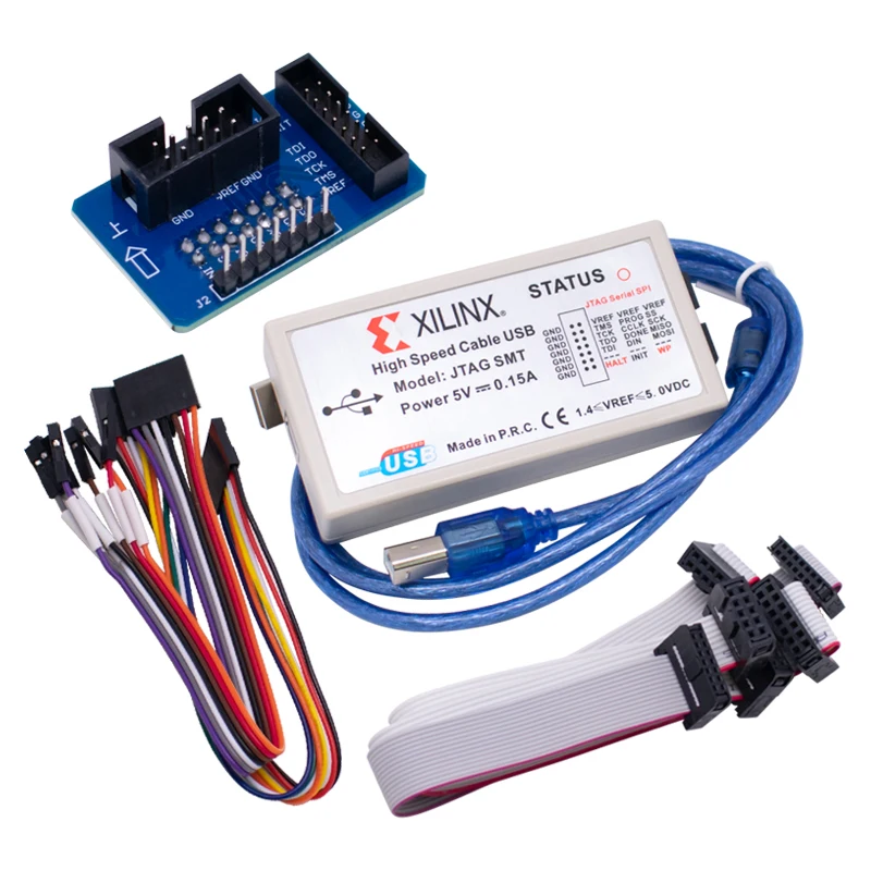 New version Xilinx Platform Cable USB Download Cable Jtag Programmer High speed downloader for FPGA CPLD SPI digilent SMT2